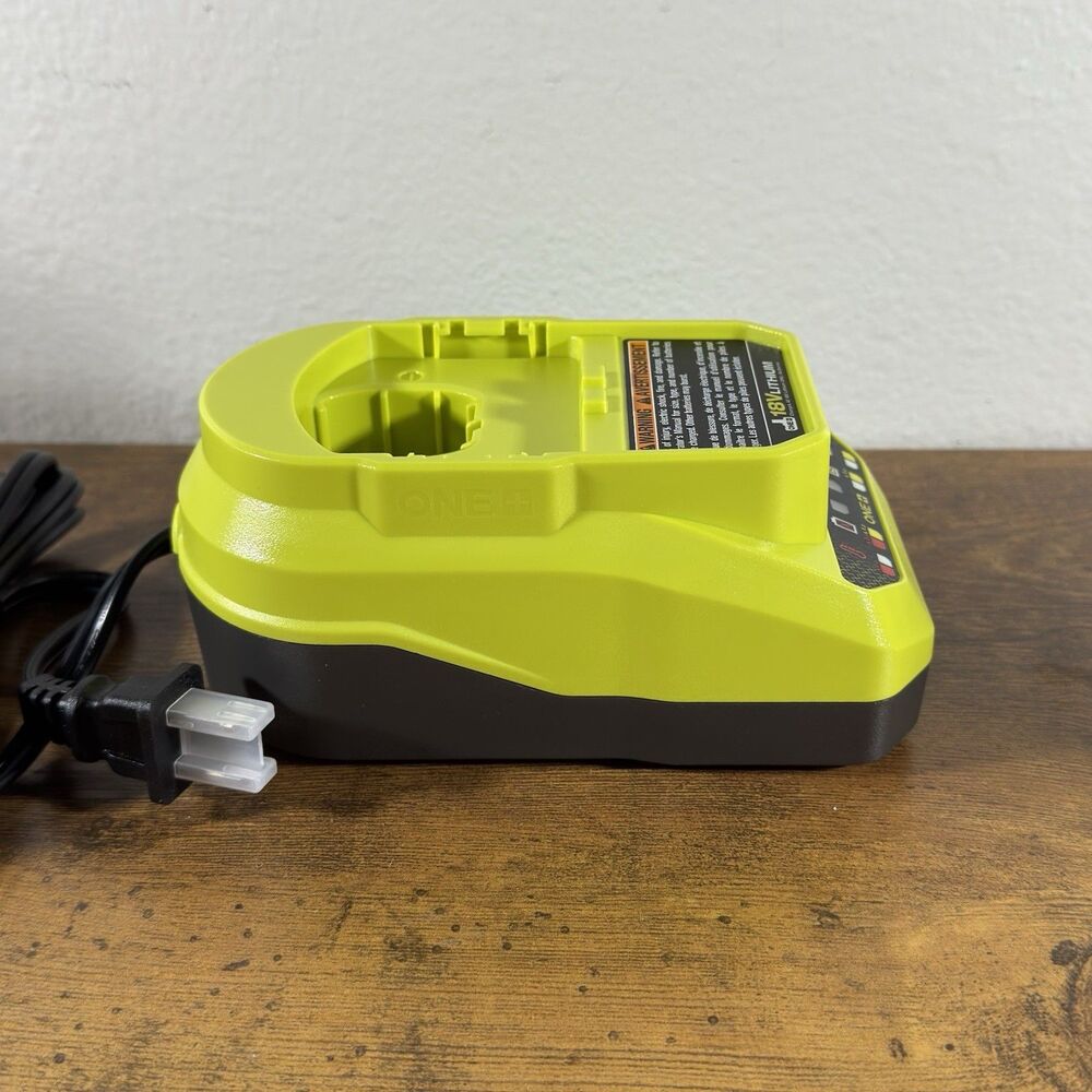 Ryobi ONE+ 18V Lithium-Ion 2 Ah Battery MODEL PBP003 Charger PCG002 New W/O Box - Picture 3 of 11